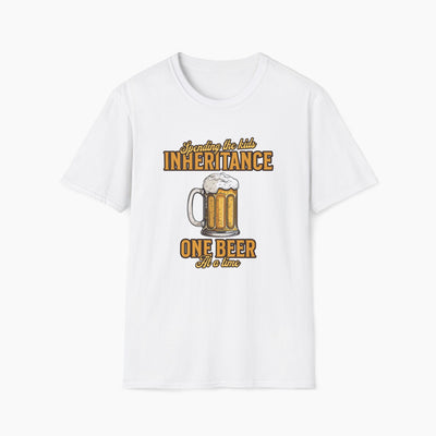 Spending The Kids Inheritance Beer T-Shirt
