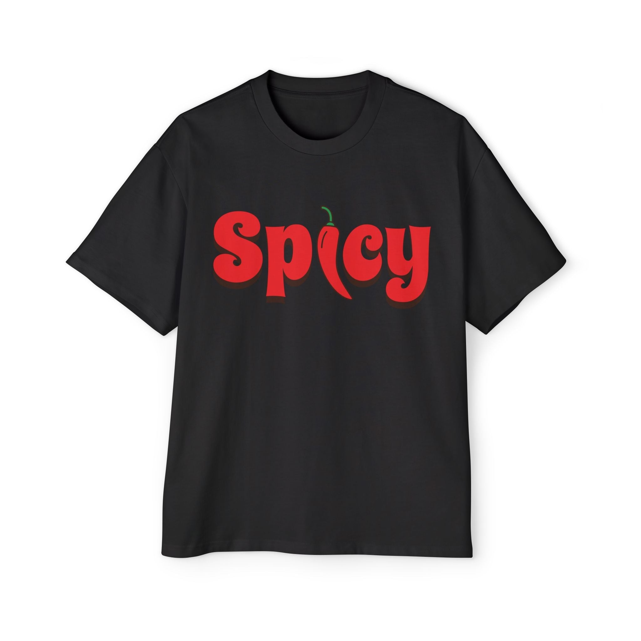 Spicy Unisex Boxy Oversized Tee