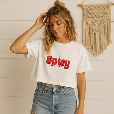 Spicy Women's Crop Tee