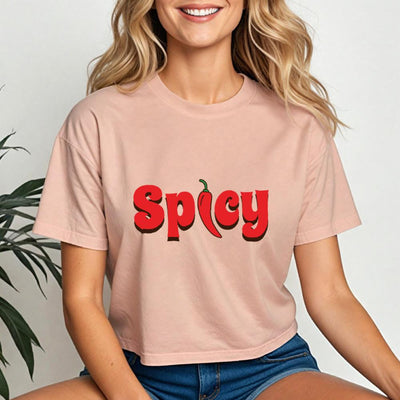 Spicy Women's Crop Tee