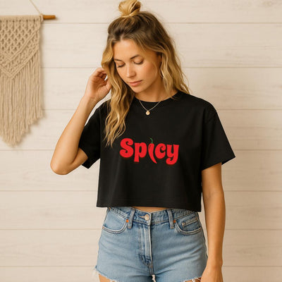 Spicy Women's Crop Tee
