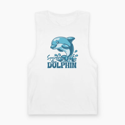 Squirty The Dolphin Unisex Tank Top