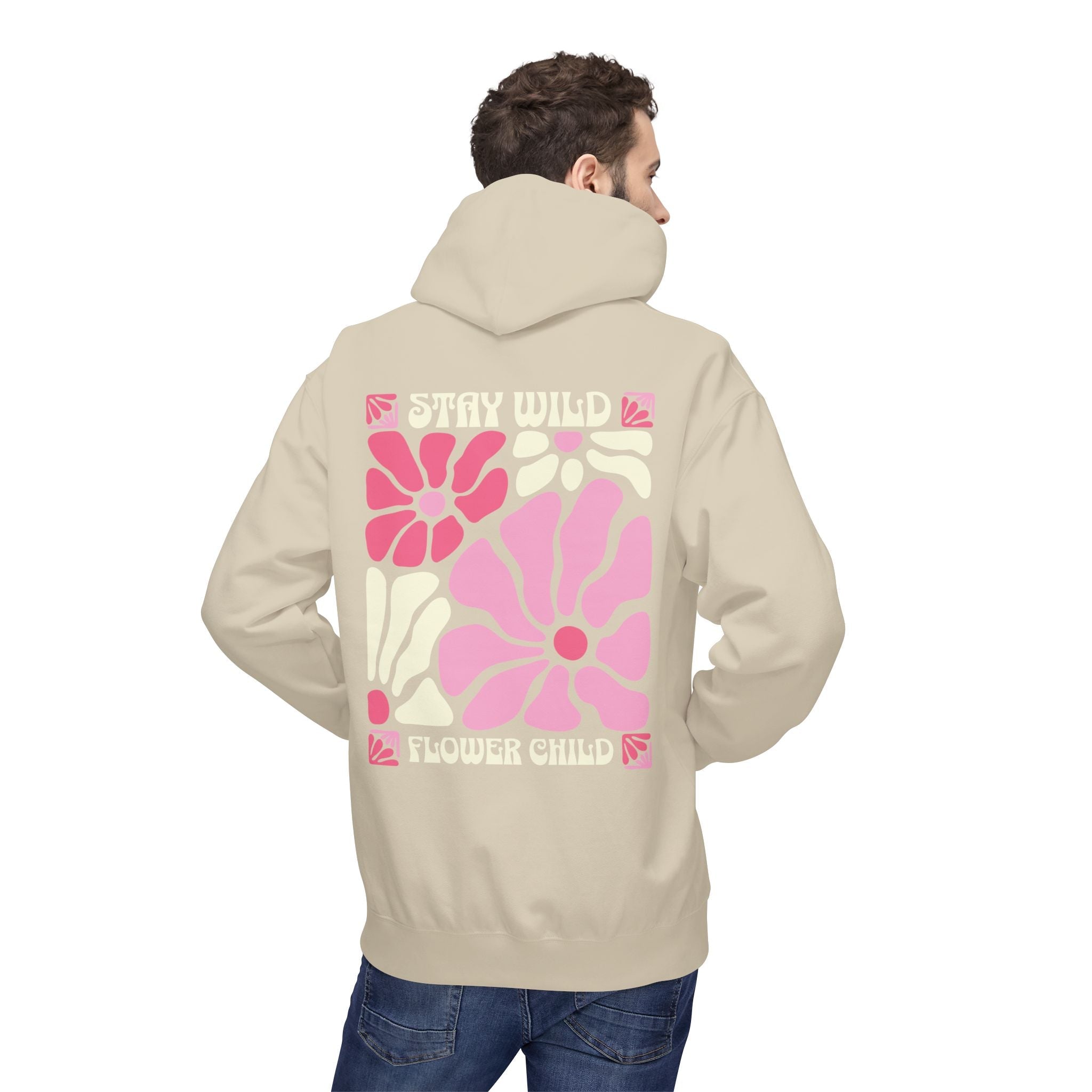 Stay Wild Flower Child Unisex Hoodie