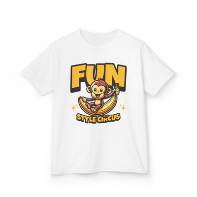 Style Circus Monkey Fun Kids T-Shirt