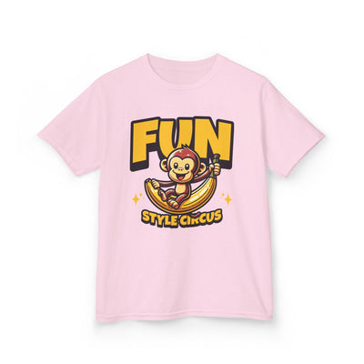 Style Circus Monkey Fun Kids T-Shirt