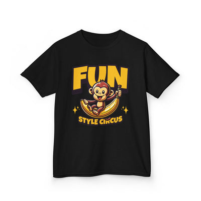 Style Circus Monkey Fun Kids T-Shirt