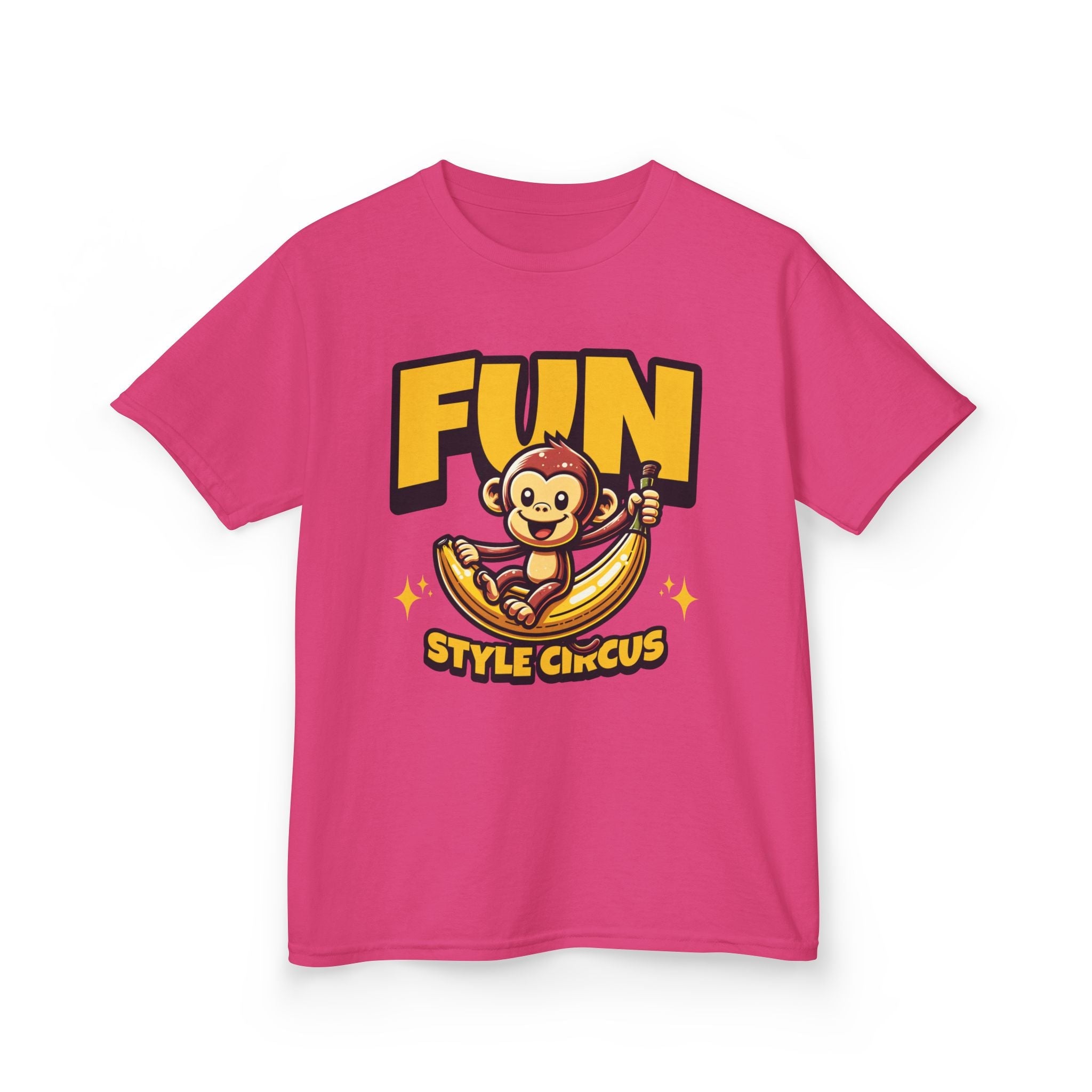 Style Circus Monkey Fun Kids T-Shirt