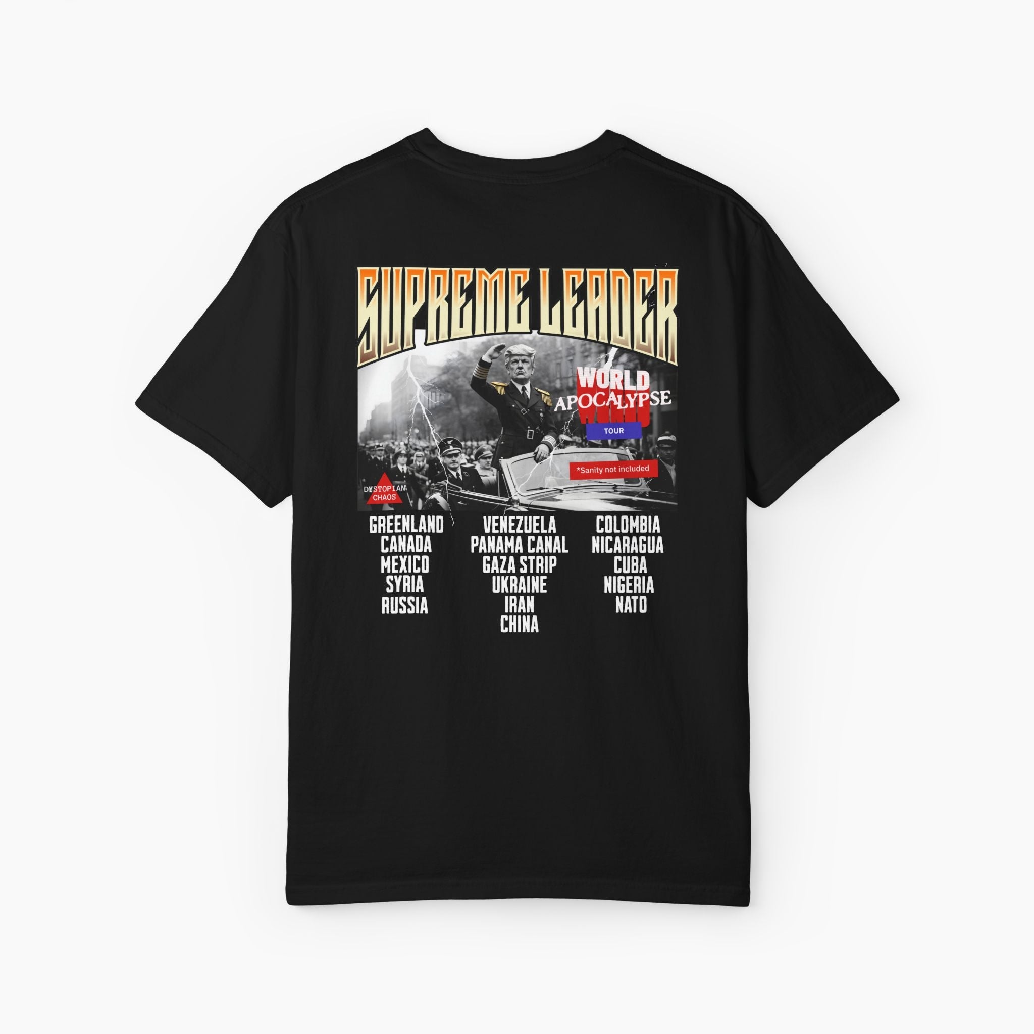 Supreme Leader Trump World Tour Oversized T-Shirt