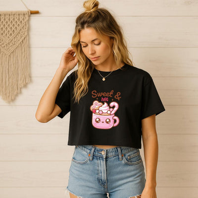 Sweet and Hot Crop Tee