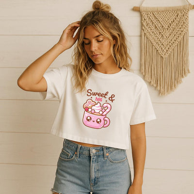 Sweet and Hot Crop Tee