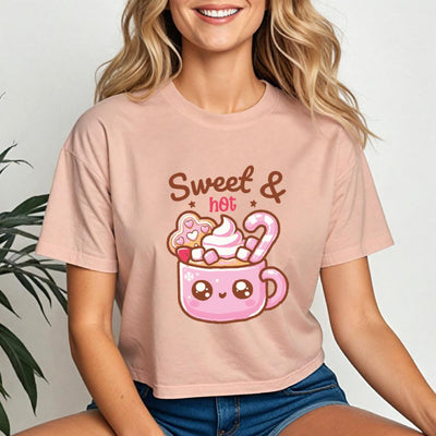 Sweet and Hot Crop Tee