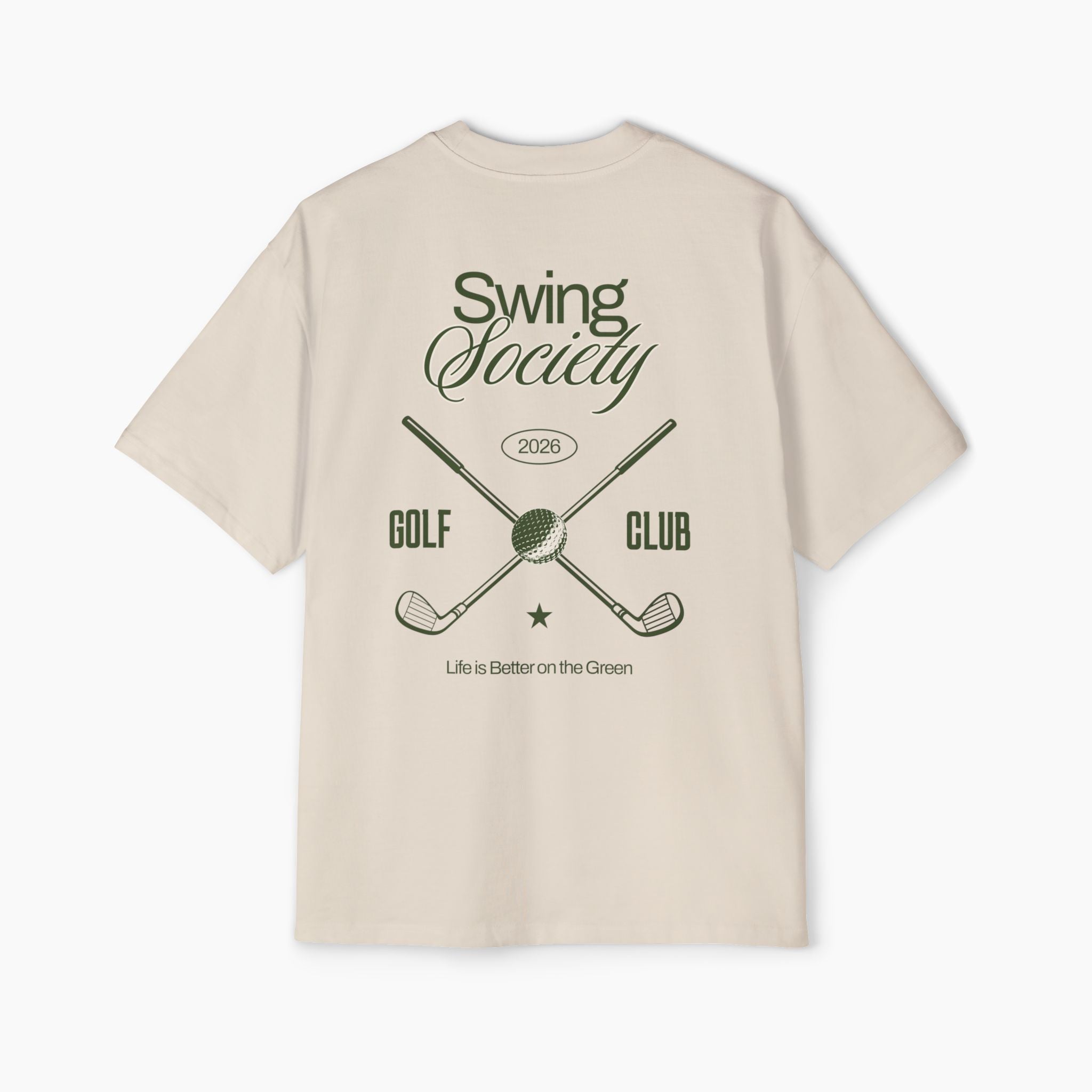 Swing Society Golf Boxy Oversized Tee