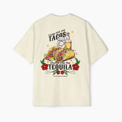 Tacos & Tequila Boxy Oversized Tee