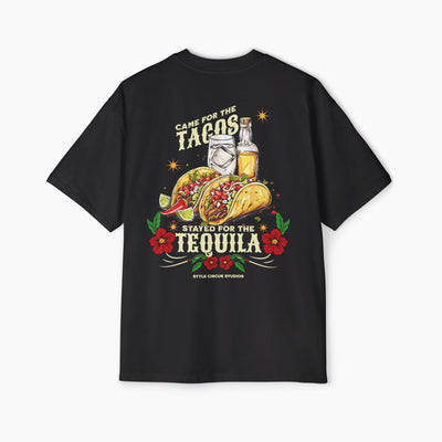 Tacos & Tequila Boxy Oversized Tee