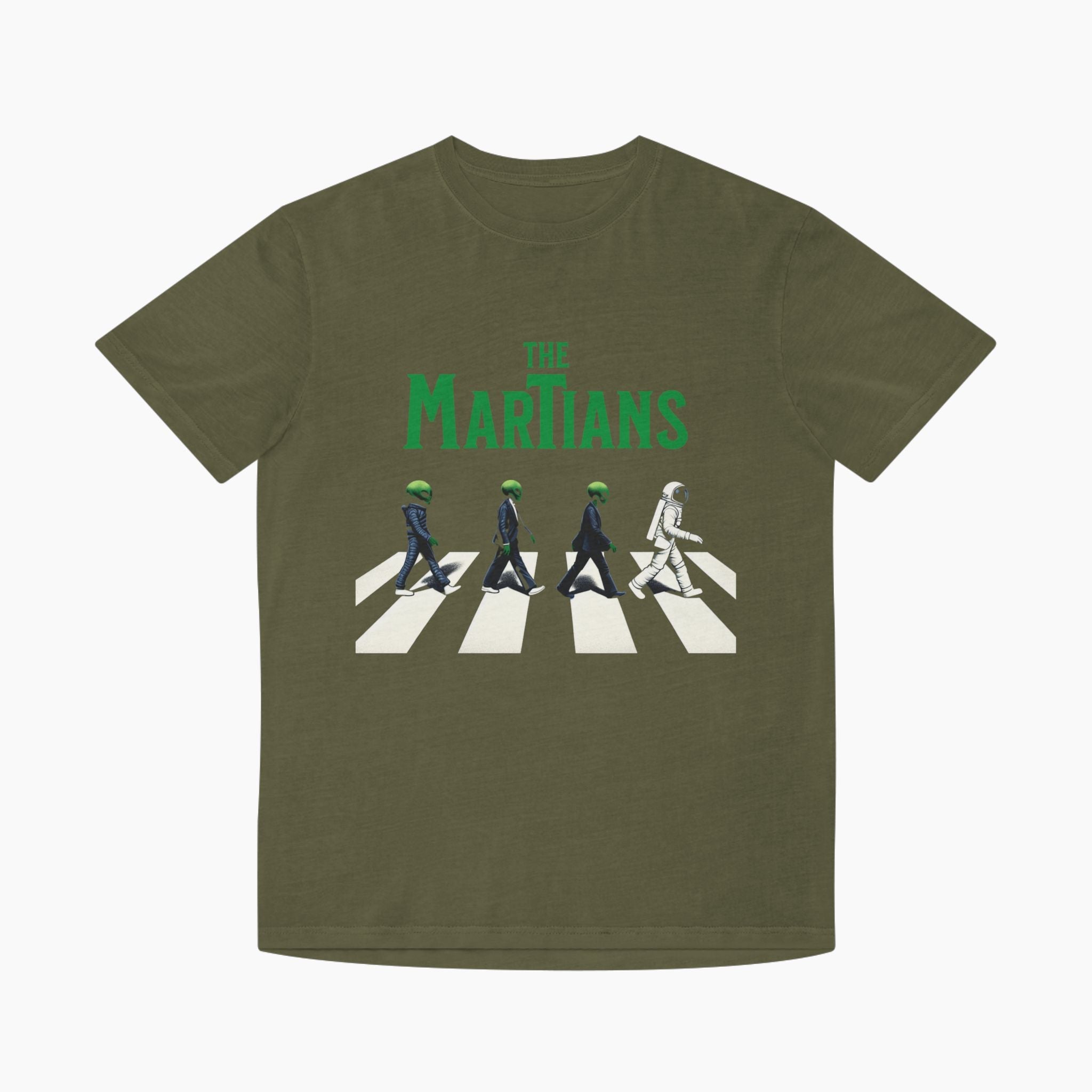 The Martians Unisex Faded Tee