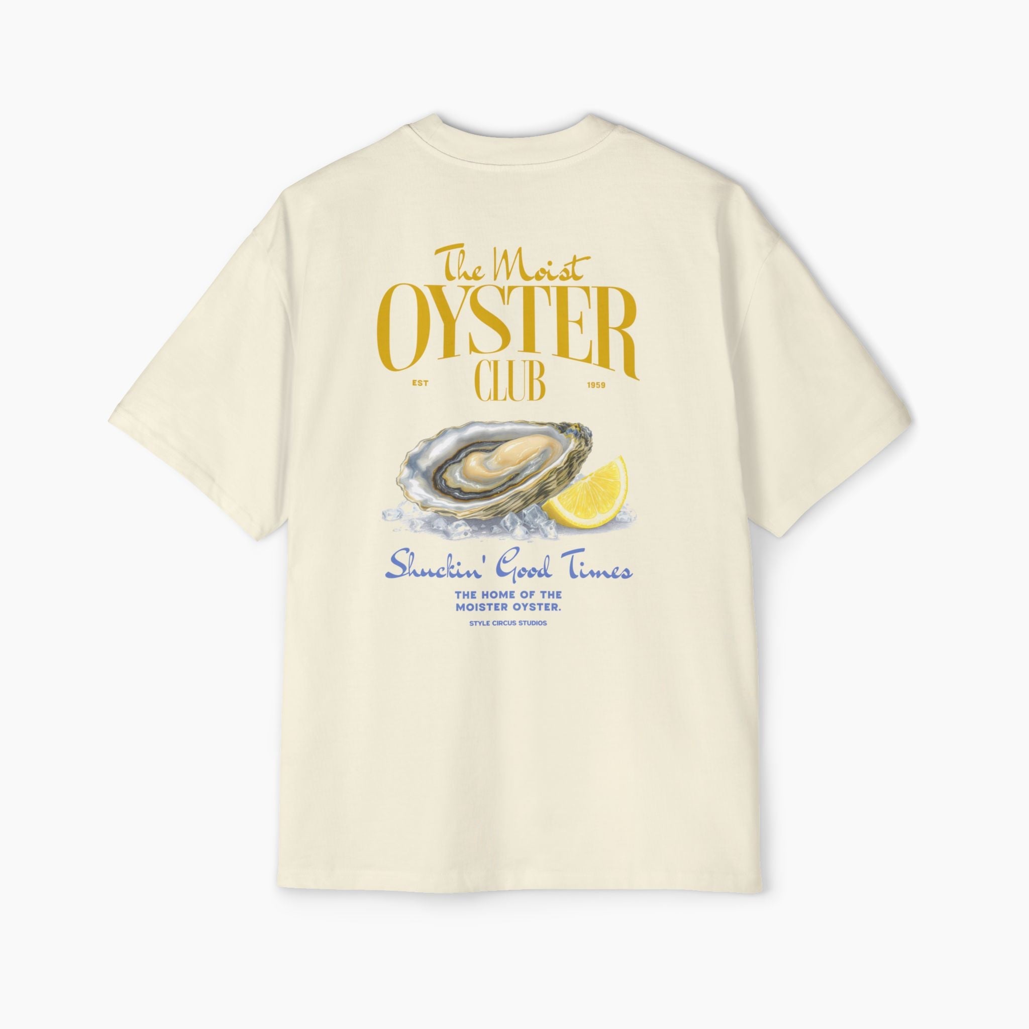The Moist Oyster Club Boxy Oversized Tee