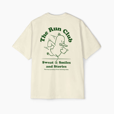 The Run Club Boxy Oversized Tee