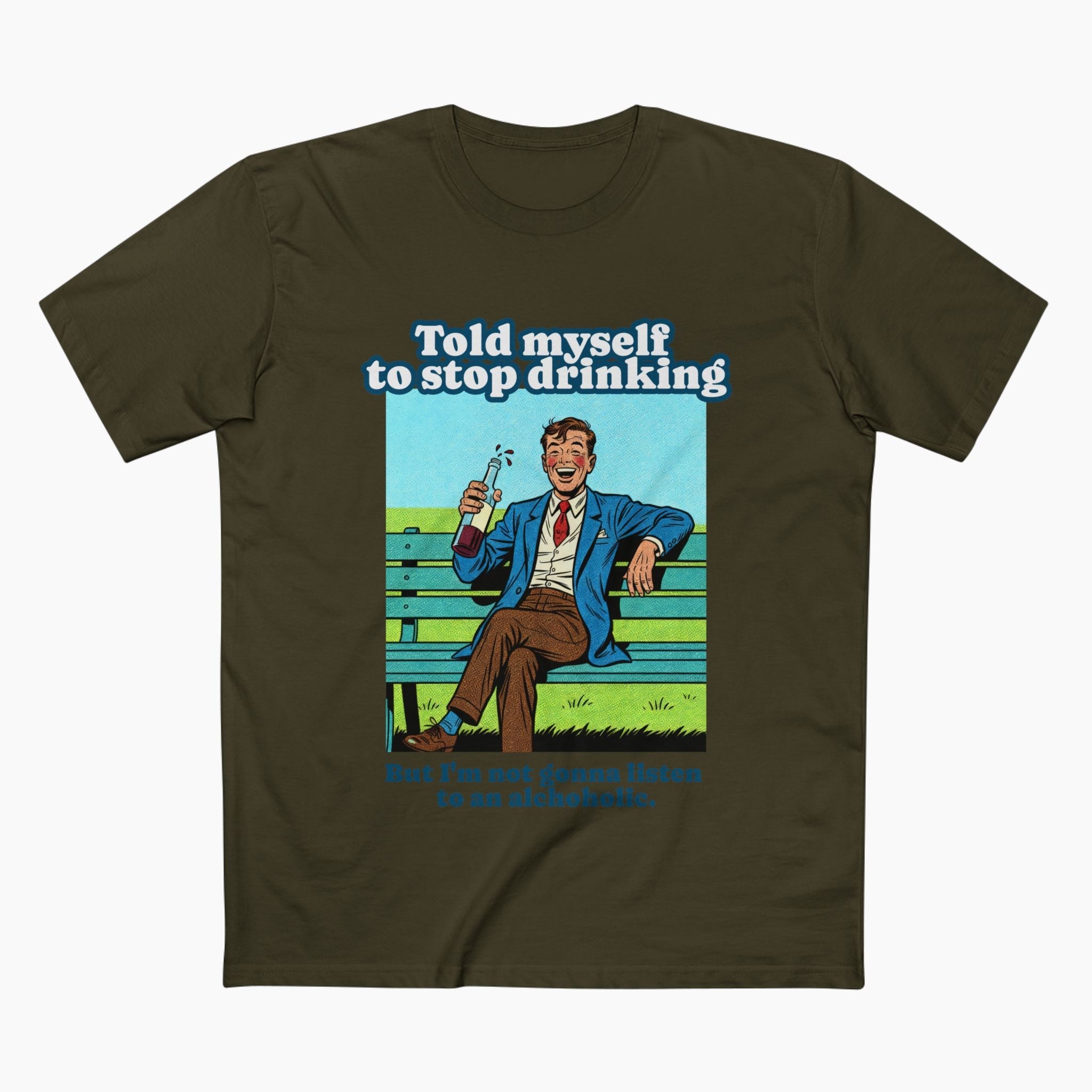 Told Myself To Stop Drinking Unisex Staple Tee