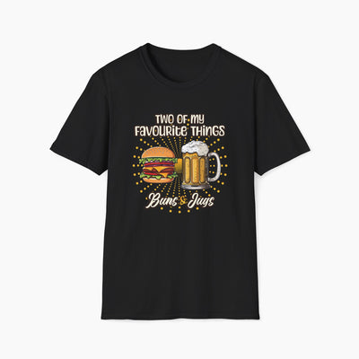 Two Of My Favourite Things Buns and Jugs T-Shirt