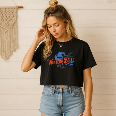 Western Belle Crop Tee