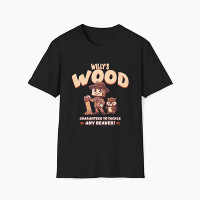 Willy's Wood Guaranteed To Tackle Any Beaver T-Shirt