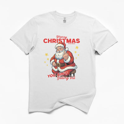 You Ain't Getting Shit For Christmas T-Shirt
